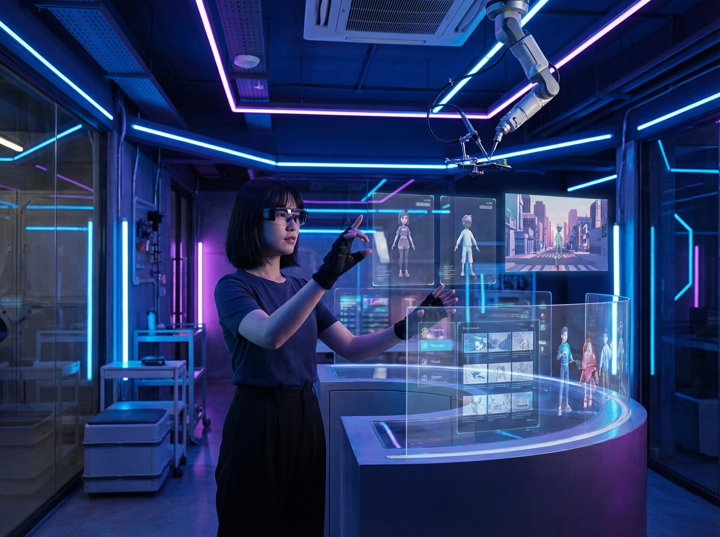 91AI赋能动漫创作